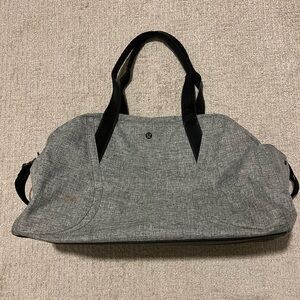Lululemon grey duffle bag